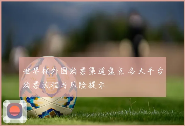 世界杯外围购票渠道盘点 各大平台购票流程与风险提示