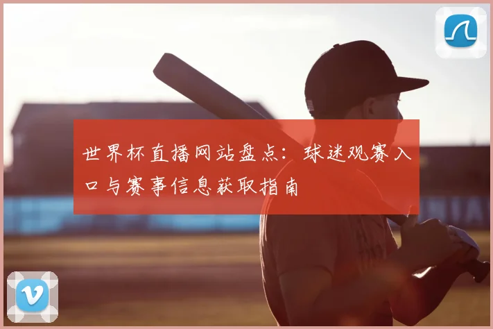世界杯直播网站盘点:球迷观赛入口与赛事信息获取指南